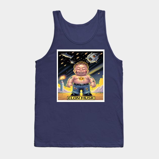 Garbage Pail Musk Tank Top by Jaymz Weiss Designz